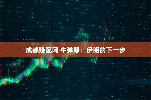 成都赚配网 牛弹琴：伊朗的下一步